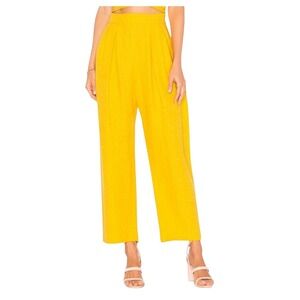 Mara Hoffman Size Small Organic Linen Blend Audre Pants Swim Cover‎ High Waisted